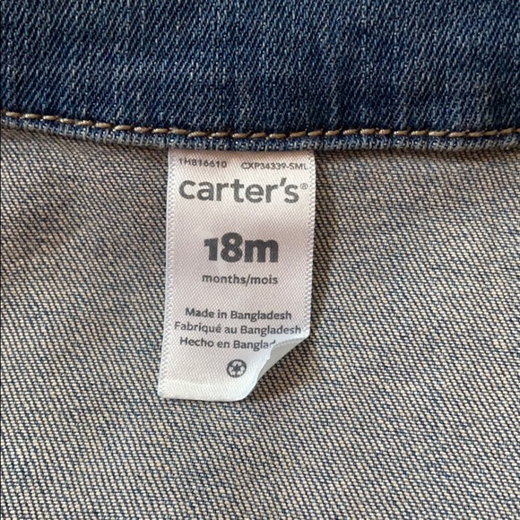 Carter’s Baby Jean Jacket - Picture 3 of 5